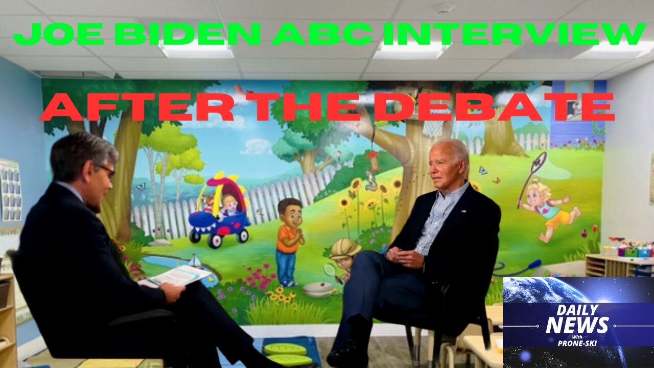 President Biden sits down for interview with George Stephanopoulos