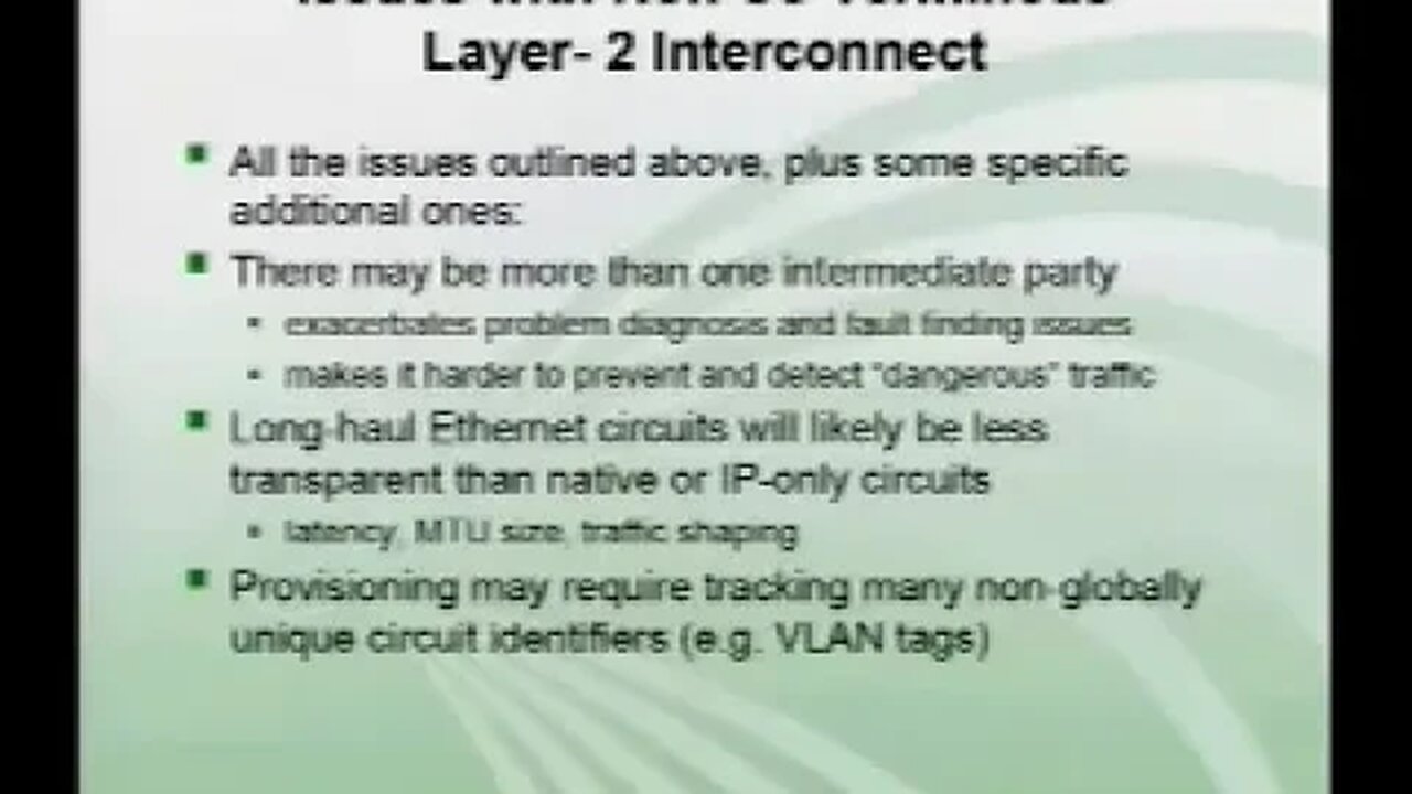 Appropriate Layer 2 Interconnection Between IXPs