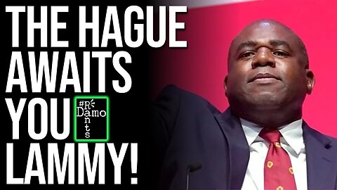 David Lammy ROASTED For UNHINGED Israel Hypocrisy!