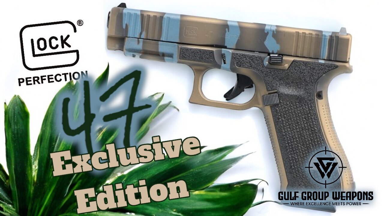 Glock 47 Gen 5 Special Edition Tiger MOS Lipsey's Exclusive | Interchangeable Parts with Glock 19