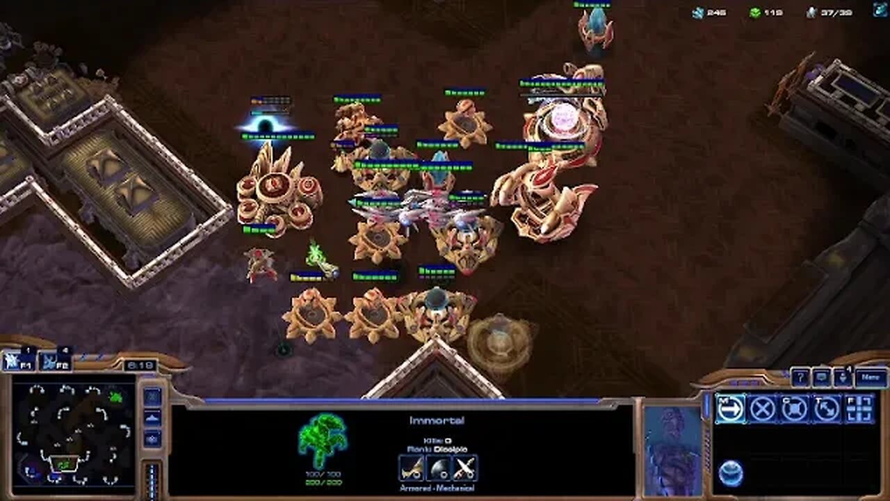 Session 2: StarCraft II (1v1 Matchmaking as Random)