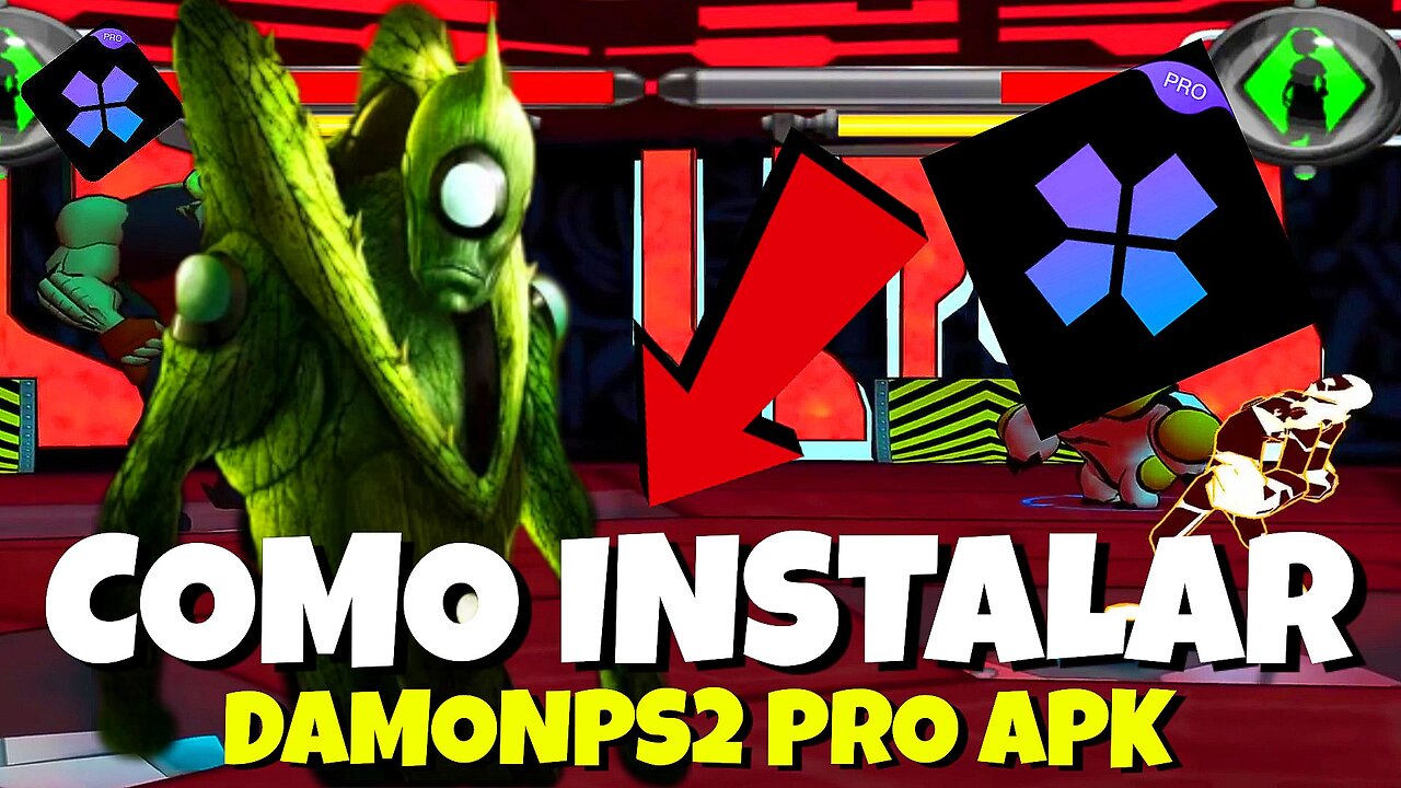 DAMONPS2 PRO APK como instalar no celular?