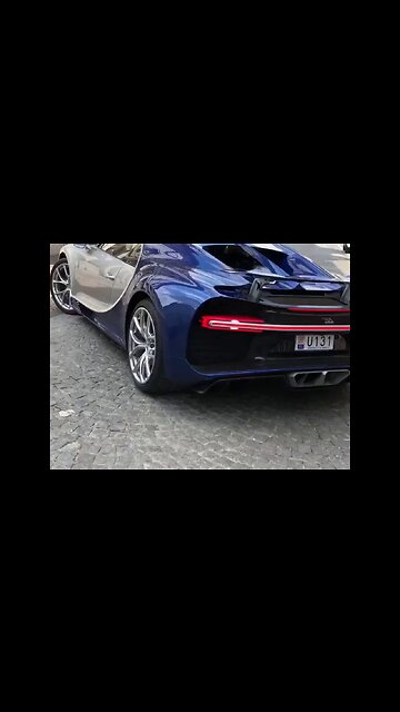 Bugatti Chiron W16 vs bicycle in Brugge, Belgium. Thanks GTBOARD follower Leander R!