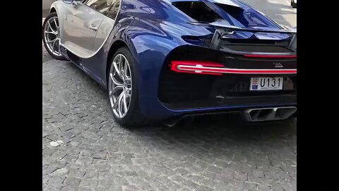 Bugatti Chiron W16 vs bicycle in Brugge, Belgium. Thanks GTBOARD follower Leander R!