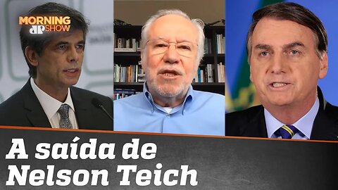 “Parece que eles não conversaram antes”, diz Alexandre Garcia, ao analisar saída de Teich