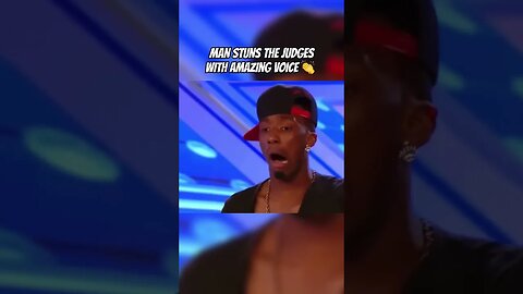 MAN STUNS THE JUDGES WITH AMAZING VOICES 👏