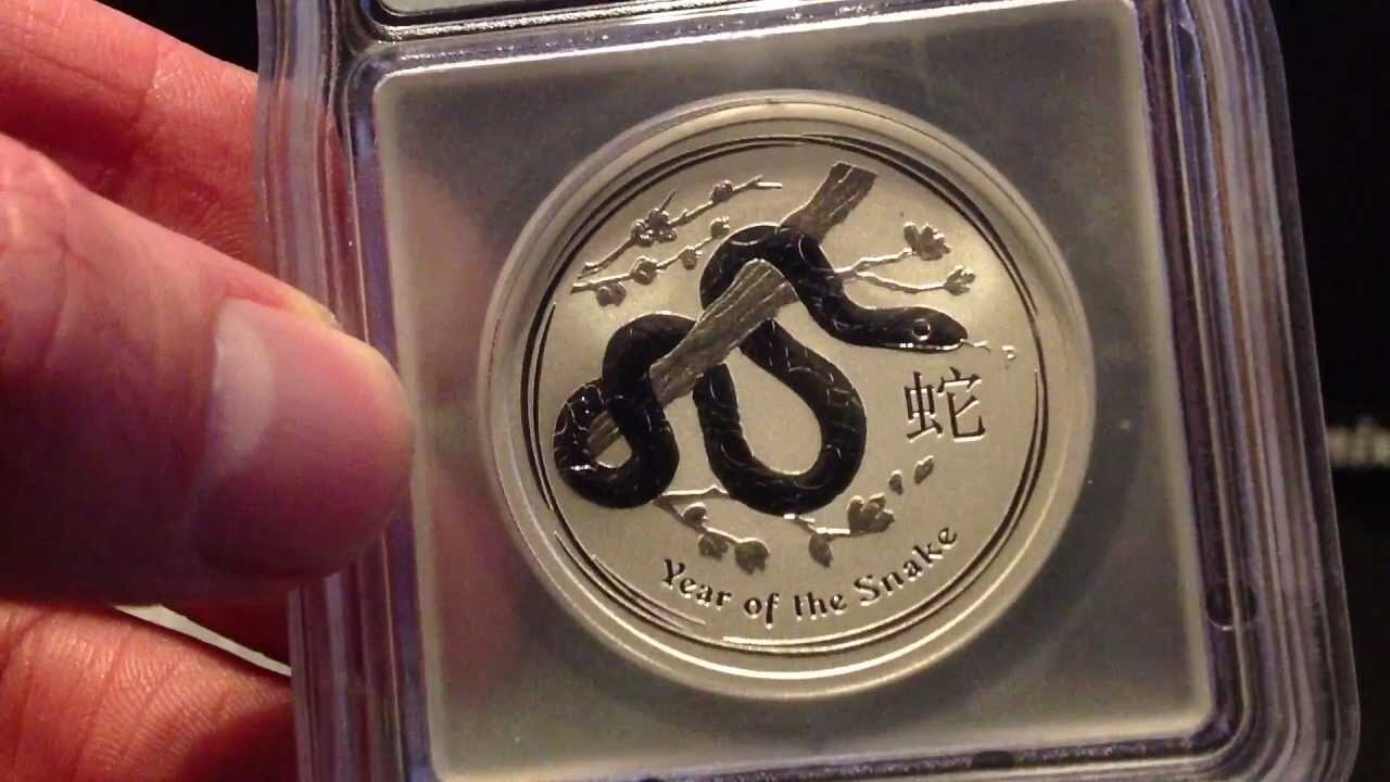 2013 Canadian Youtubian Australia Year Of The Snake 1/2 oz. Coin - Thanks Jose Aparicio