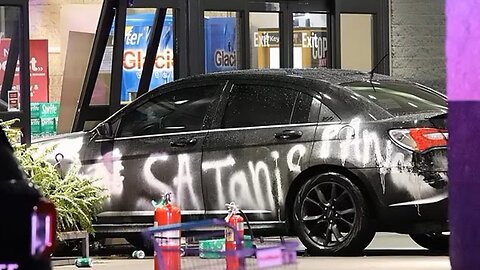 Ex-Microsoft technologist drives car scrawled with Satanic slogans into a Washington supermarket