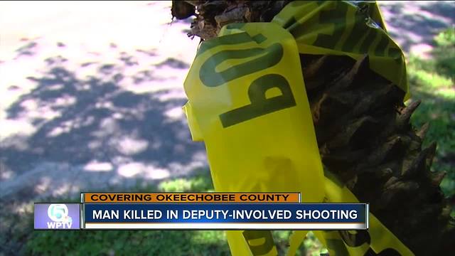 Man killed in deputy-involved shooting in Okeechobee County