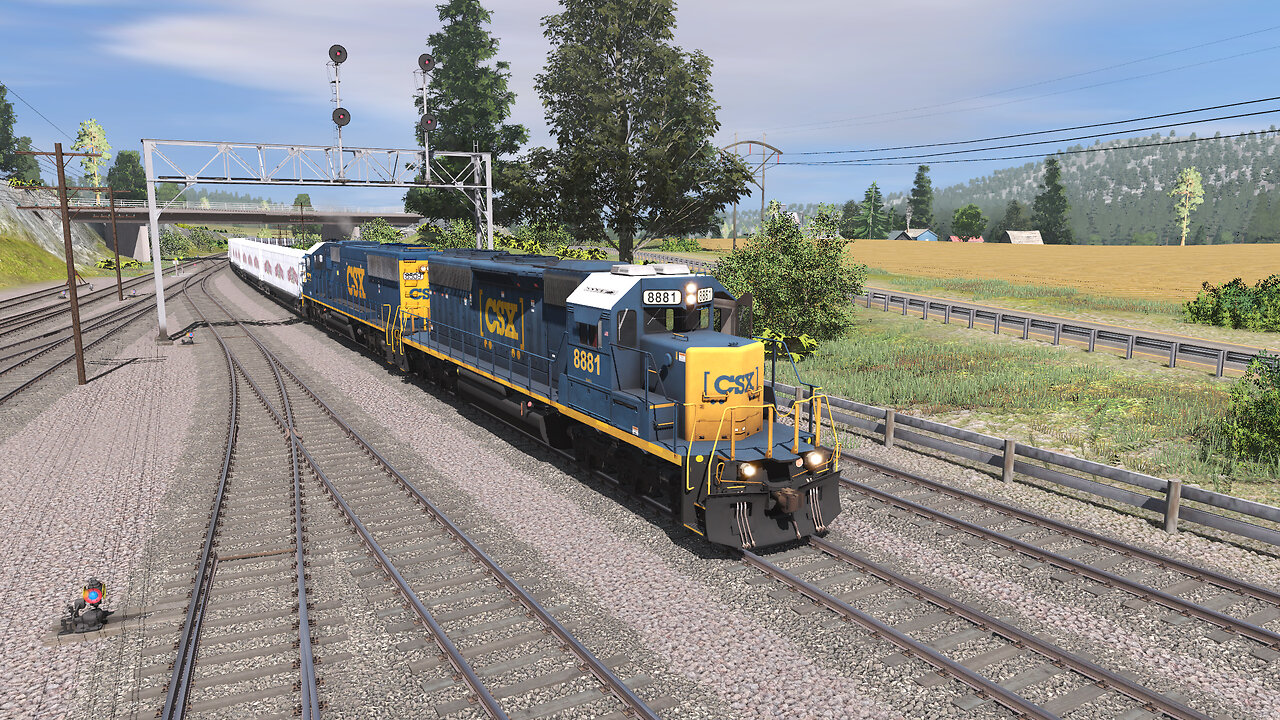 The Grand Finale for the Summer - Carnival Trains on CSX in Trainz Plus!