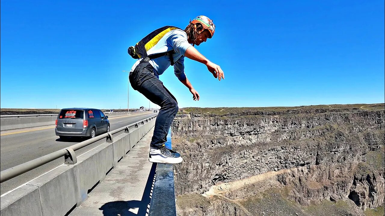 BASE Jumping With No Experience!