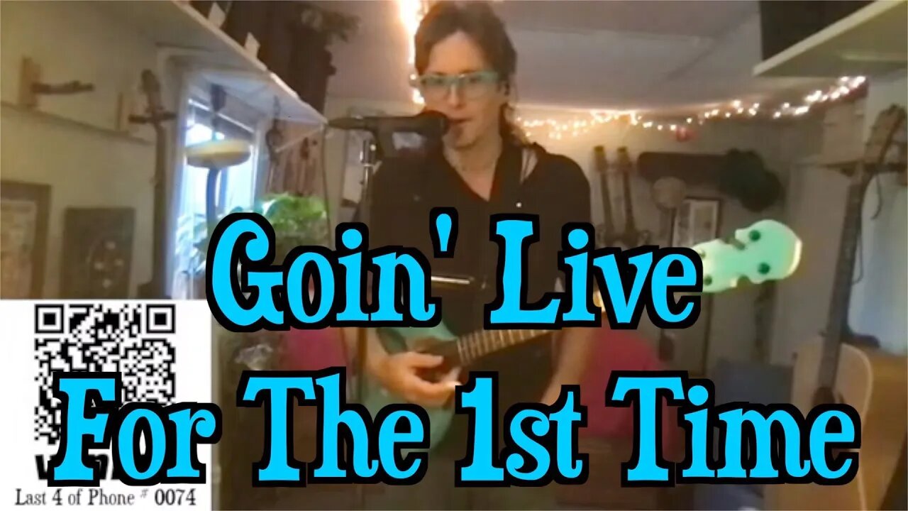 1st Time Goin' Live - Happy 4th of July Weekend - Star Spangled Banner on banjo