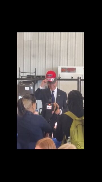 OOPS? Biden Wears MAGA Hat at Event