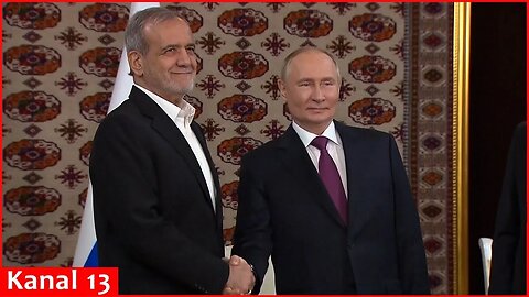 Russia's Putin meets with Iran's Pezeshkian on sidelines of Turkmenistan forum