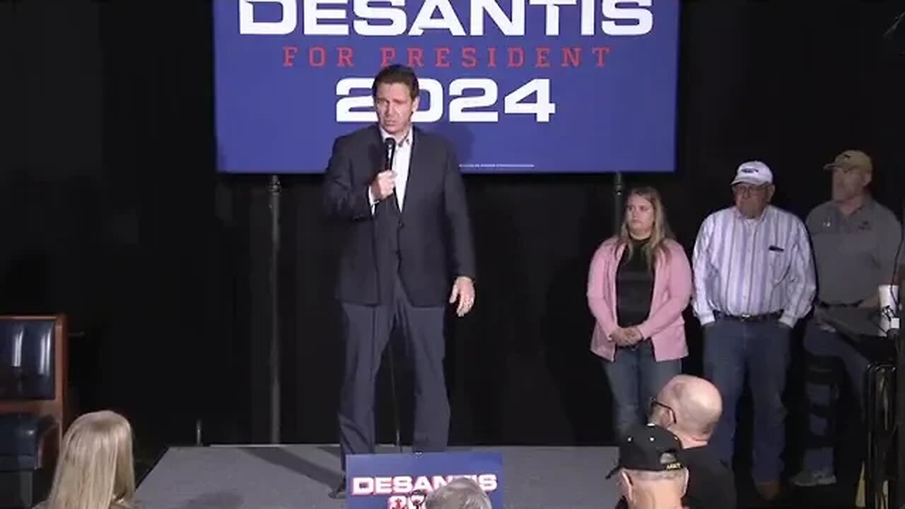 DeSantis: We should not import people from Gaza to our country