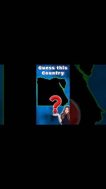 🐫 Map Challenge Egypt Sudan Libya? | World geography #shorts