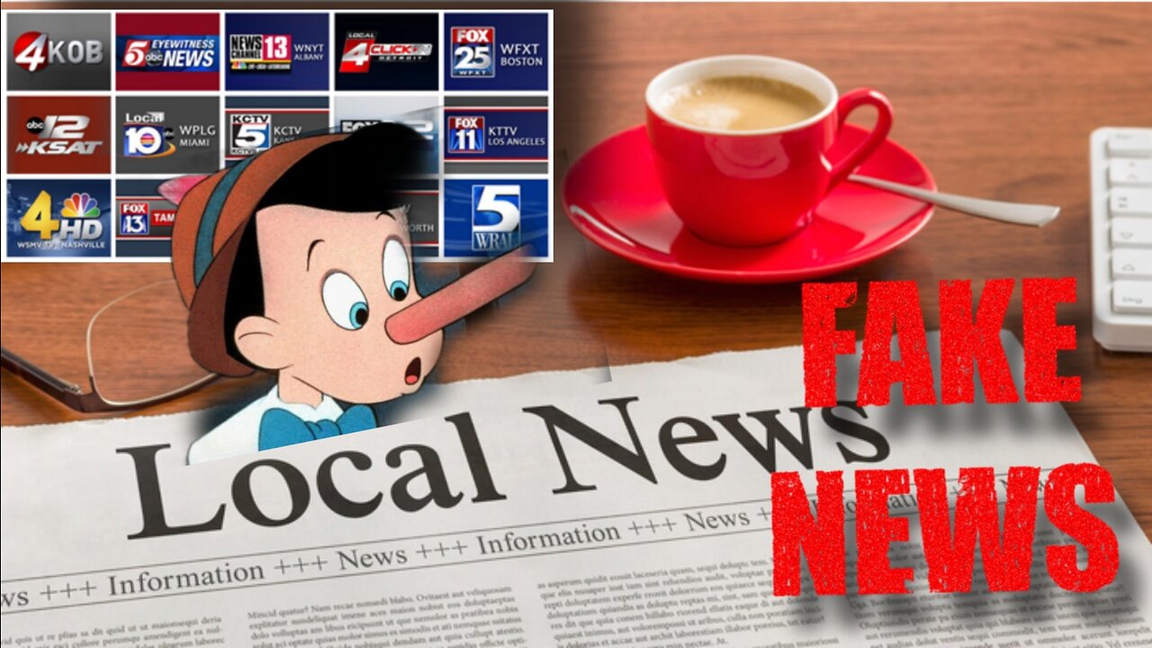 Local News collapses, journalists on their knees as audiences turn their backs