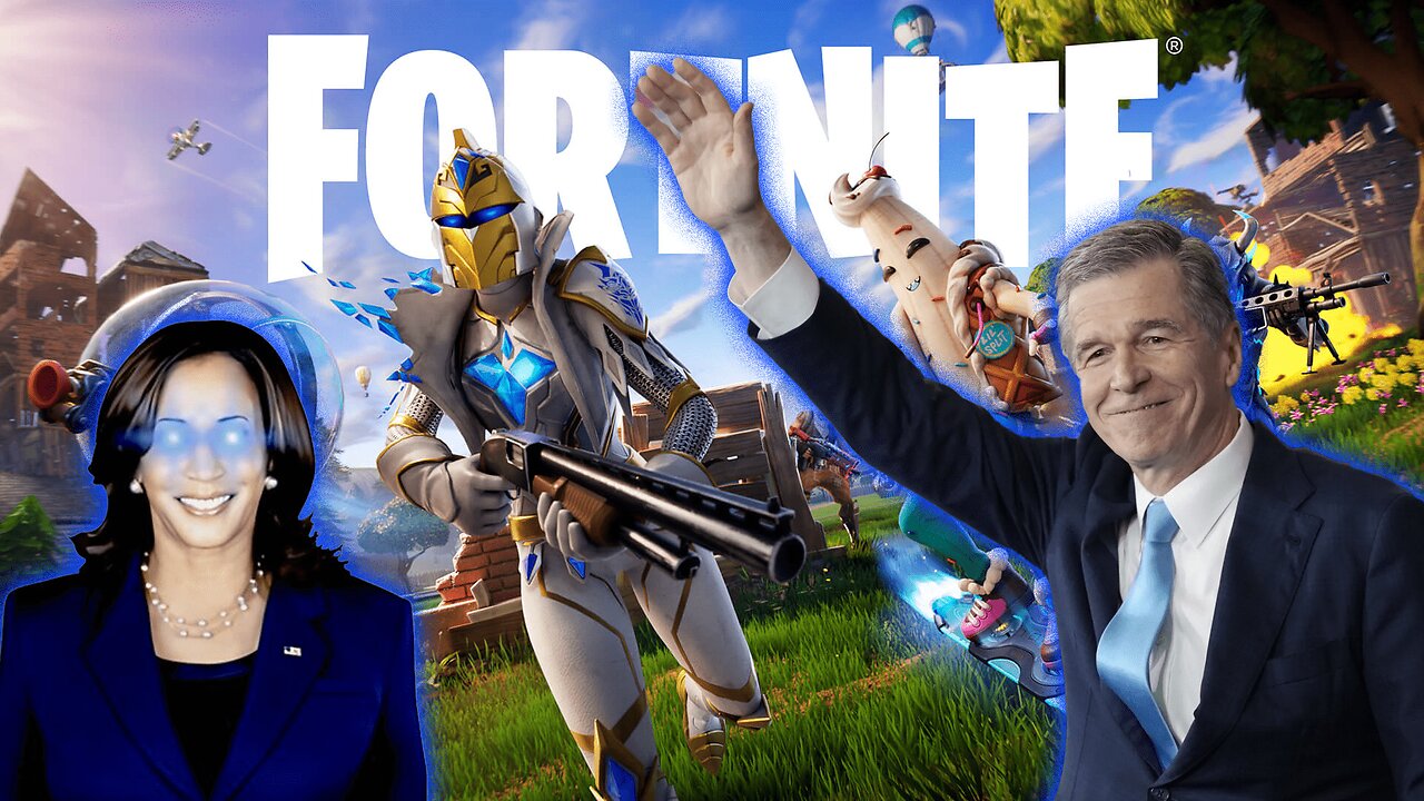 ROY COOPER FOR VP FORTNITE STREAM