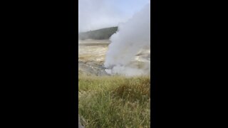 Steam Vent in Yellowstone National Park