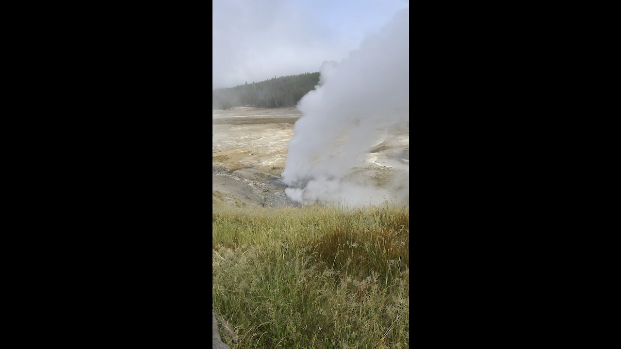 Steam Vent in Yellowstone National Park