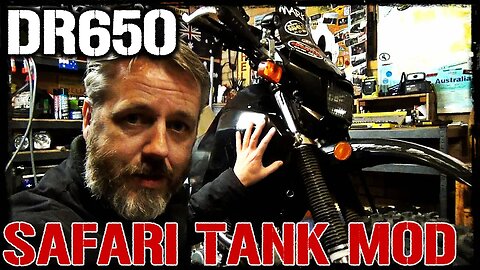 DR650 Safari Tank Bolt Modification