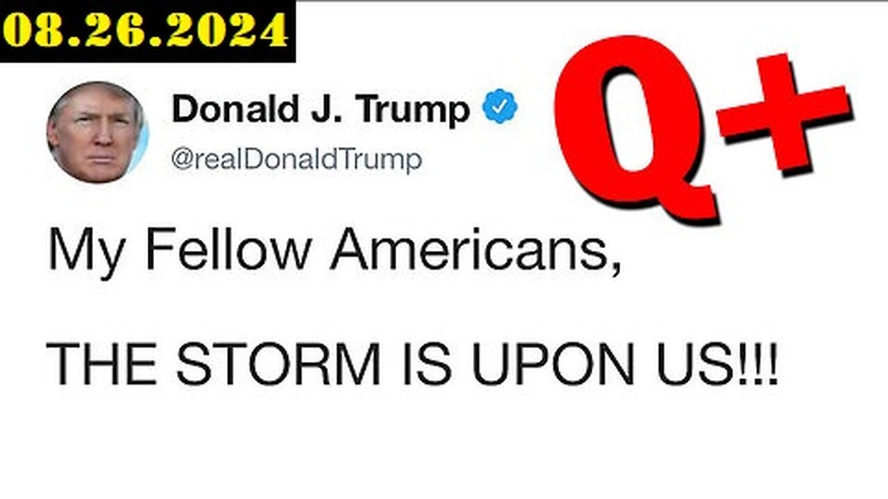 Donald Trump 'I Am The Storm!' Something Big Is About To Drop!