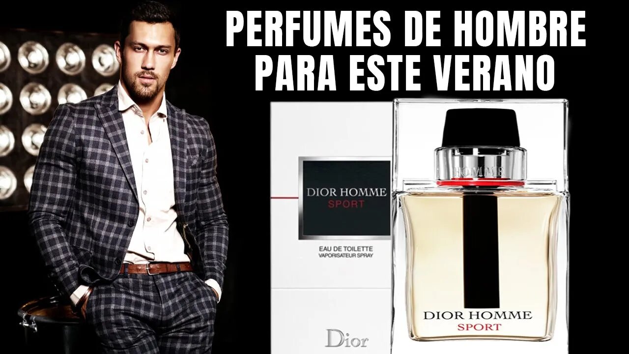 FRAGANCIAS MASCULINAS para el CALOR 2022 💦 Perfumes frescos de verano