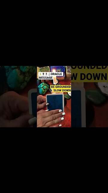 #shortsfeed #spiritualawakening #oraclereading #shorts⚓️🔮ORACLE MESSAGE GROUND SLOWDOWN 🧖‍♀️🧖🏾