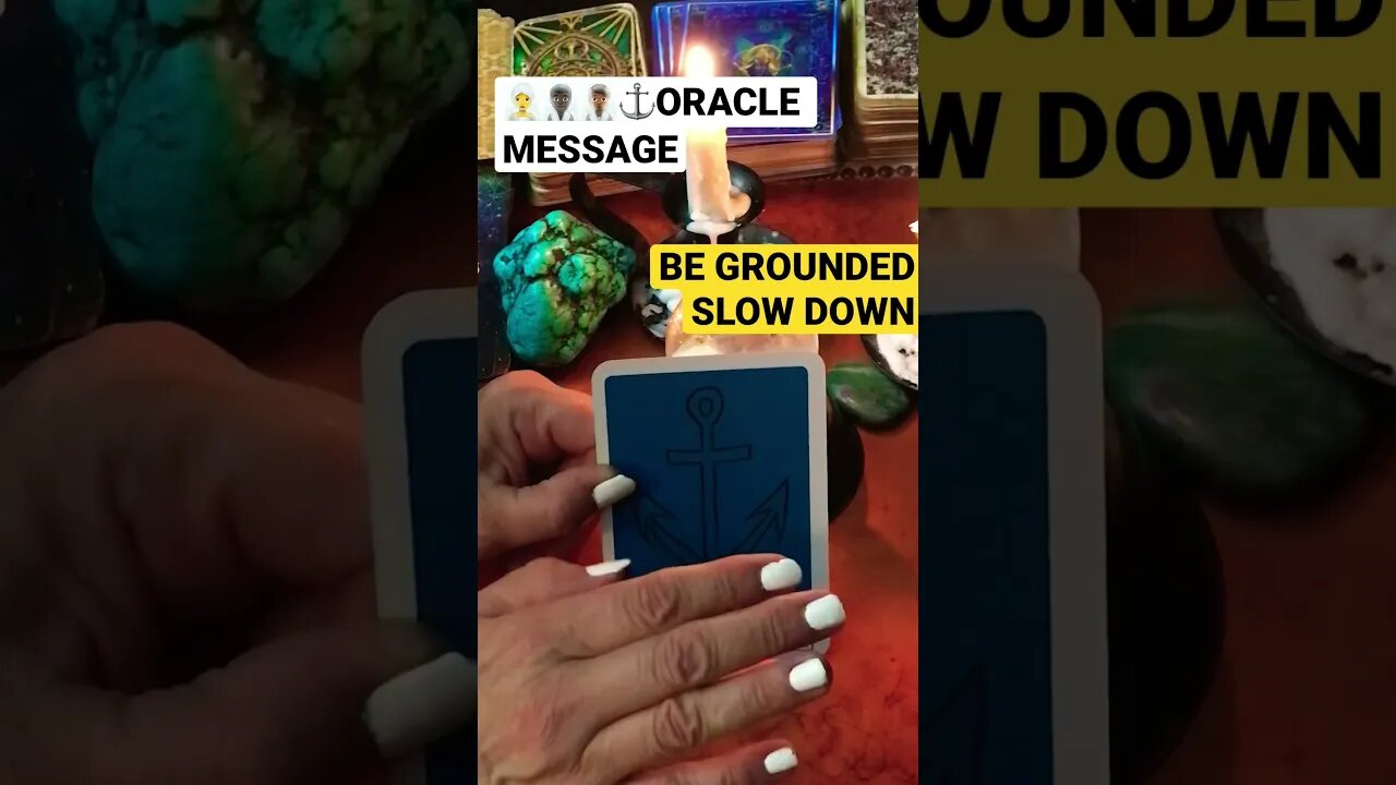 #shortsfeed #spiritualawakening #oraclereading #shorts⚓️🔮ORACLE MESSAGE GROUND SLOWDOWN 🧖♀️🧖🏾