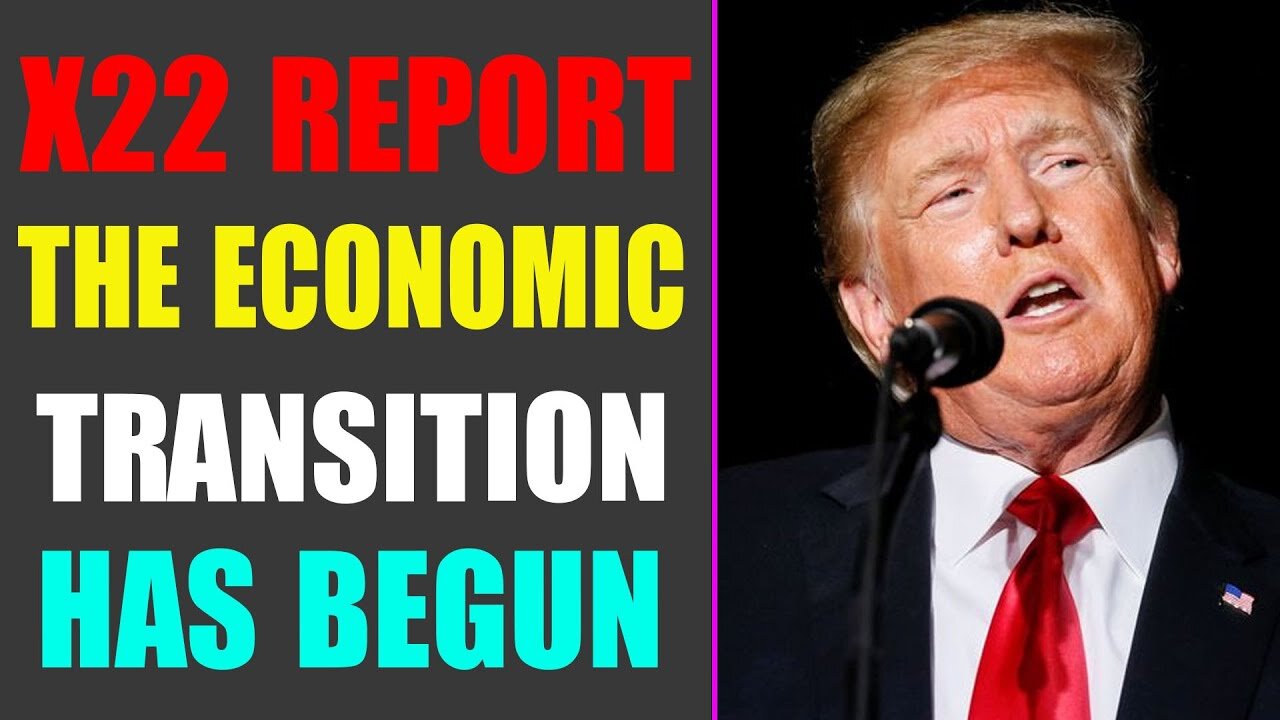 THE ECONOMIC TRANSITION HAS BEGUN, ANOTHER PIECE ON THE CHESS BOARD MOVES