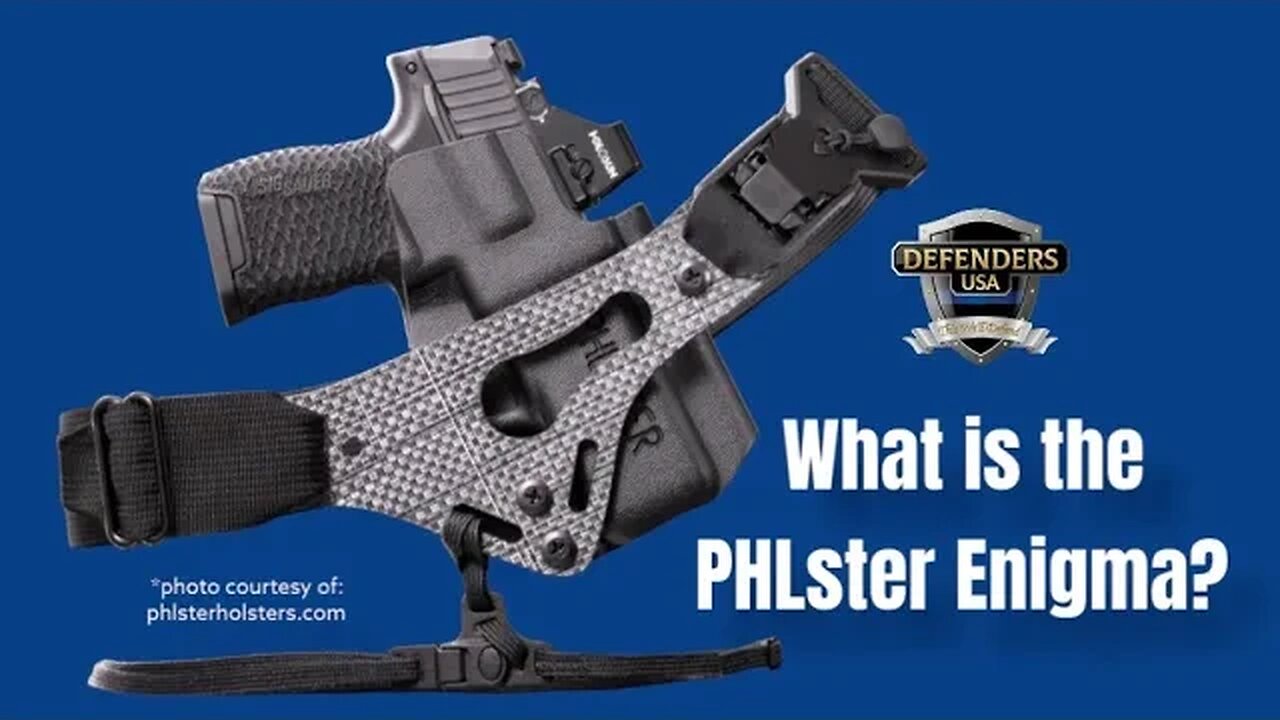 What is the PHLster Enigma?? Learn how to put it on and concealed carry handgun options.