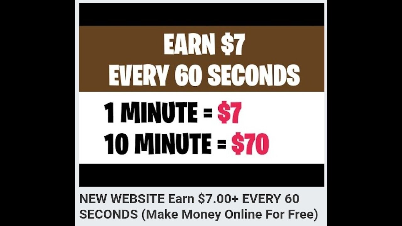 How to earn money online click