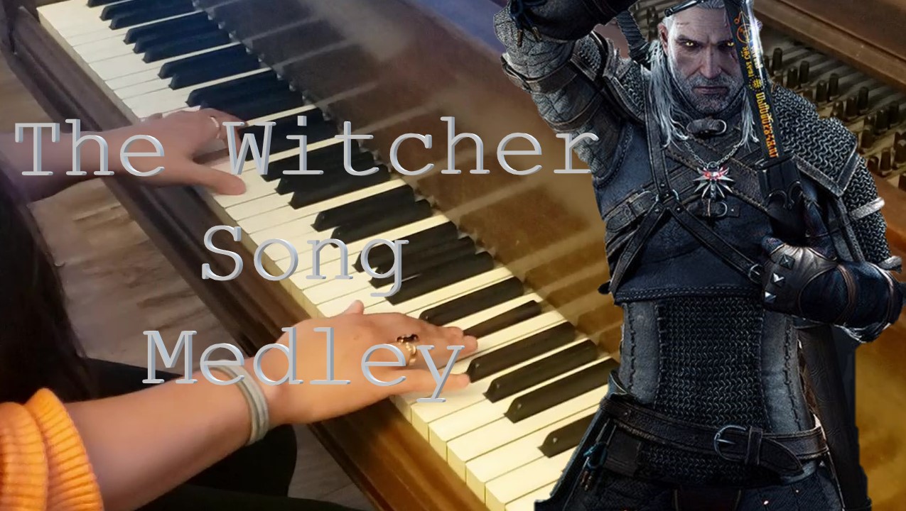 THE WITCHER | Lullaby of Woe/Silver for Monsters/Toss a Coin to Your Witcher Medley (Piano Solo)