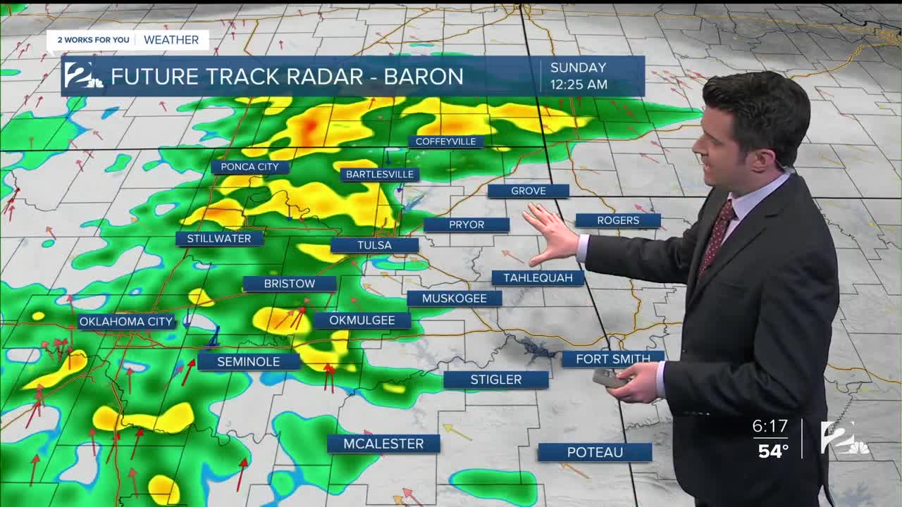 Saturday Night Forecast