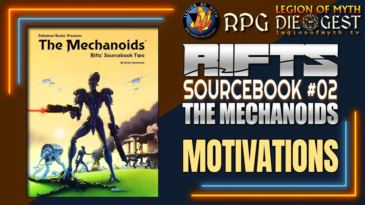 Rifts Sourcebook 2: The Mechanoids - Kill All Humanoids