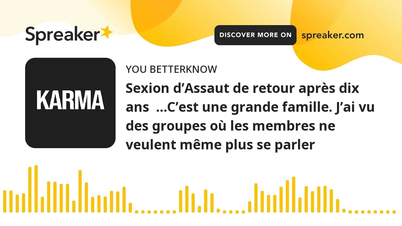 Sexion d’Assaut de retour après dix ans …C’est une grande famille. J’ai vu des groupes où les membr