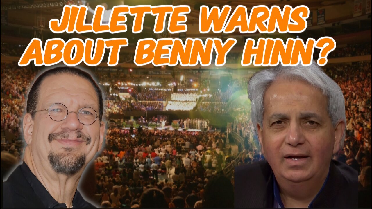 Penn Jillette Warns About Faith Healers Tricks: My Benny Hinn Experience!