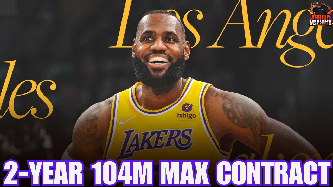 Breaking: LeBron James Signs 2-Year $104M Deal to Stay with Lakers