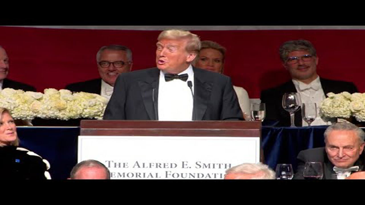 DONALD TRUMP FULL SPEECH AT AL SMITH DINNER IN NEW YORK CITY (OCT. 17, 2024)