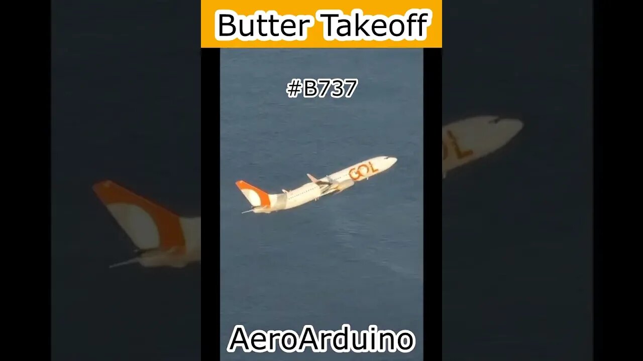 Watch Extra Smooth #B737 Takeoff #Aviation #Fly #AeroArduino