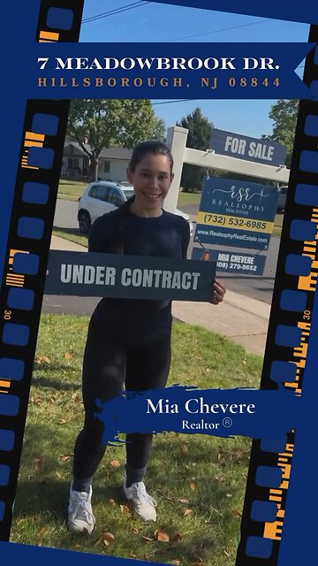 UNDER CONTRACT‼️ 7 Meadowbrook Dr, Hillsborough, NJ 08844