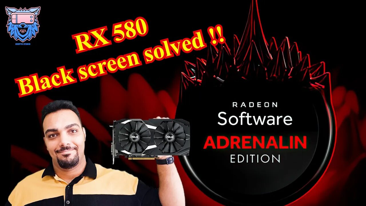 Fix Rx 580 black screen easily (RX 580 Tuning)