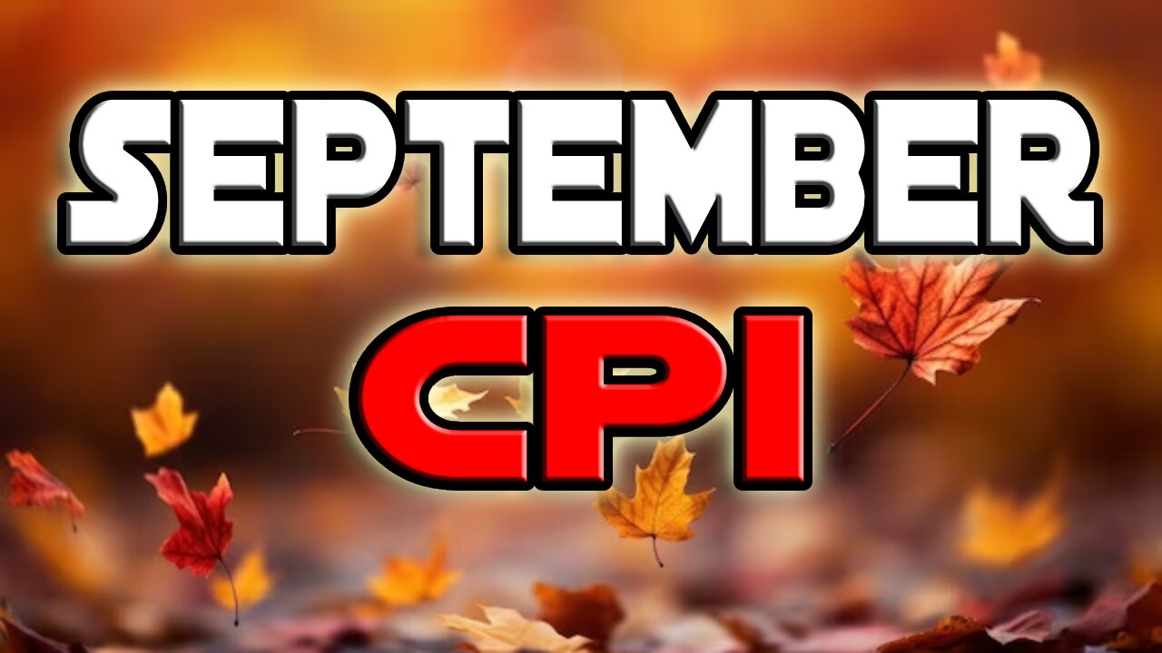 September CPI Comes Inline With Expectations But Markets Fall