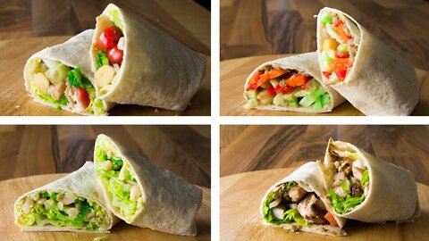 4 Healthy Tortilla Wraps Recipe