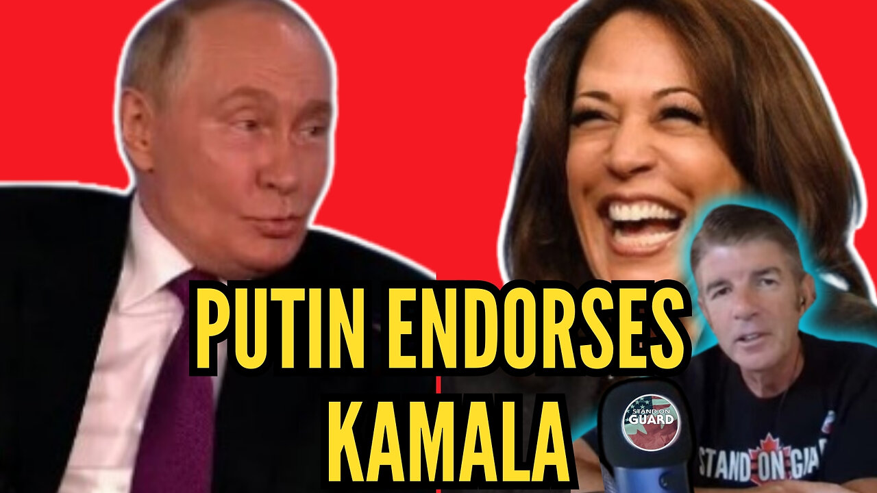 Putin Says He Supports Kamala Harris: He Likes Her Laugh | Stand on Guard CLIP