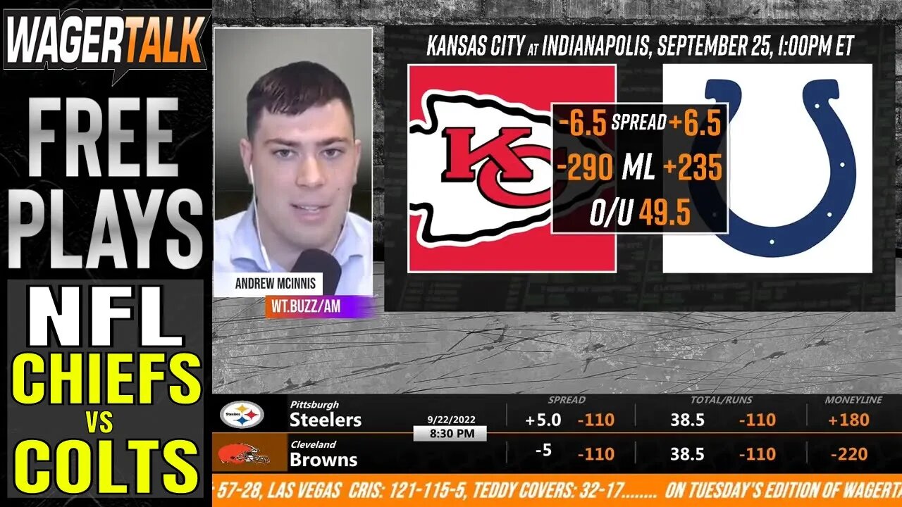 NFL Picks and Predictions | Kansas City Chiefs vs Indianapolis Colts Betting Preview | NFL Week 3