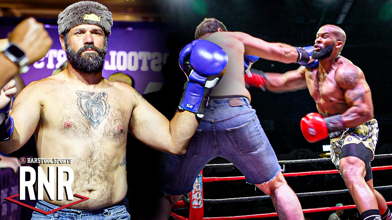 Giant Grizzly Man Gets Chopped Down In The Ring