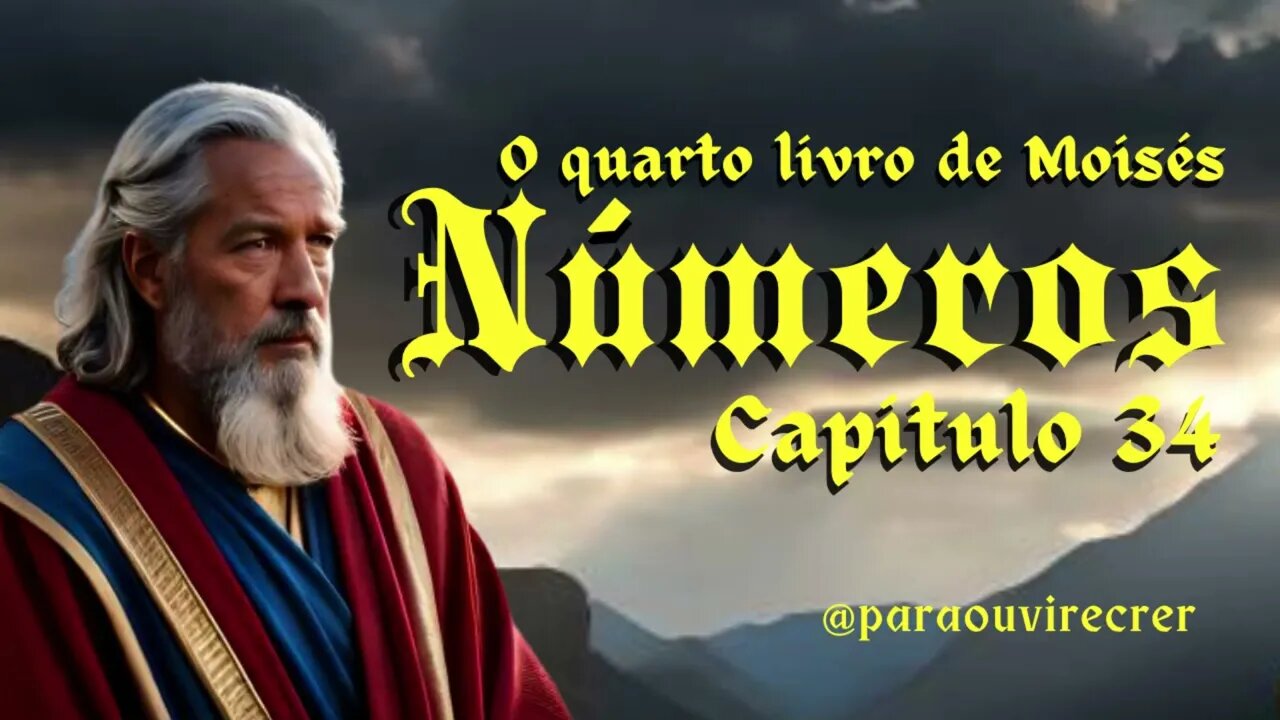 Números 34 Bíblia Sagrada #135 Com legenda @paraouvirecrer Resumo do capítulo na descrição.