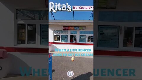 Went to Rita's great place #vlogger #lifestyleinfluencer