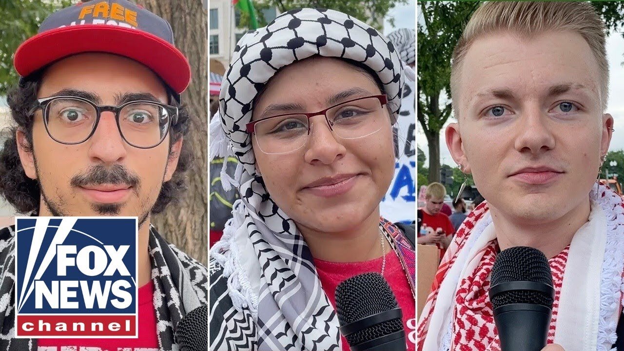 Anti-Israel protesters reveal their hopes for Gaza, feelings toward Kamala Harris|News Empire ✅